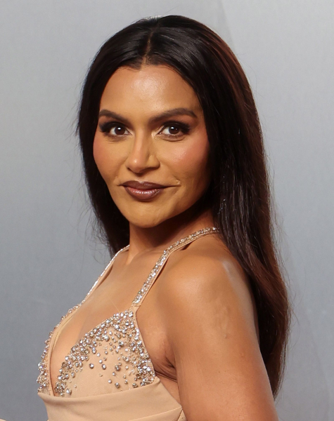 fall makeup trends 2026 berry tinted lips on mindy kaling